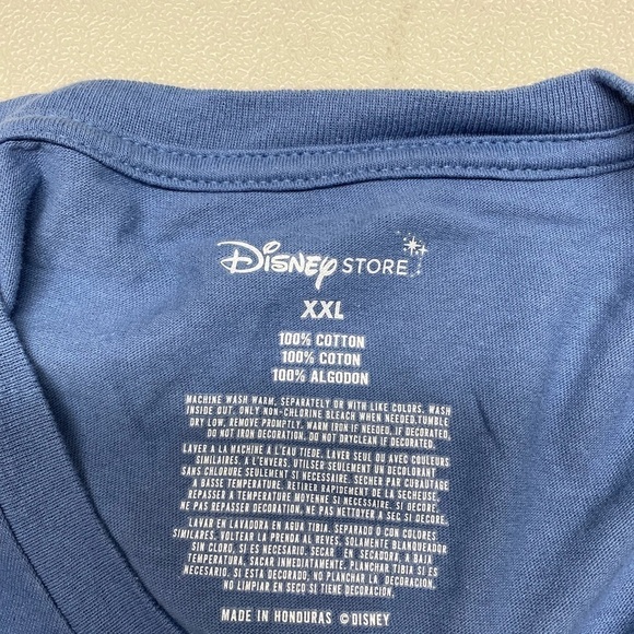 Disney Women's Mickey Mouse 28 Blue Graphic T-Shirt Sz XXL - Picture 3 of 7